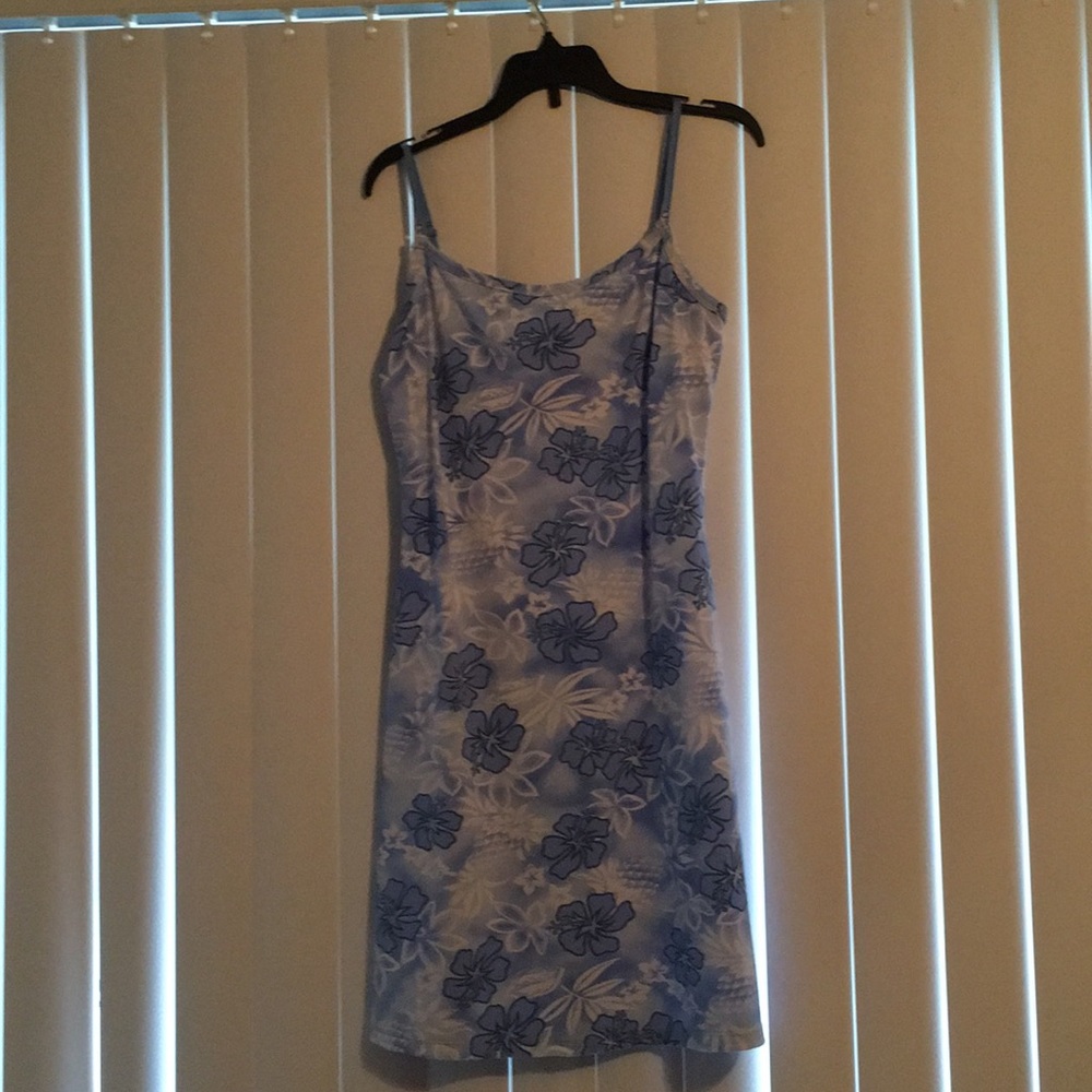 Flowered print fitted dress size Small